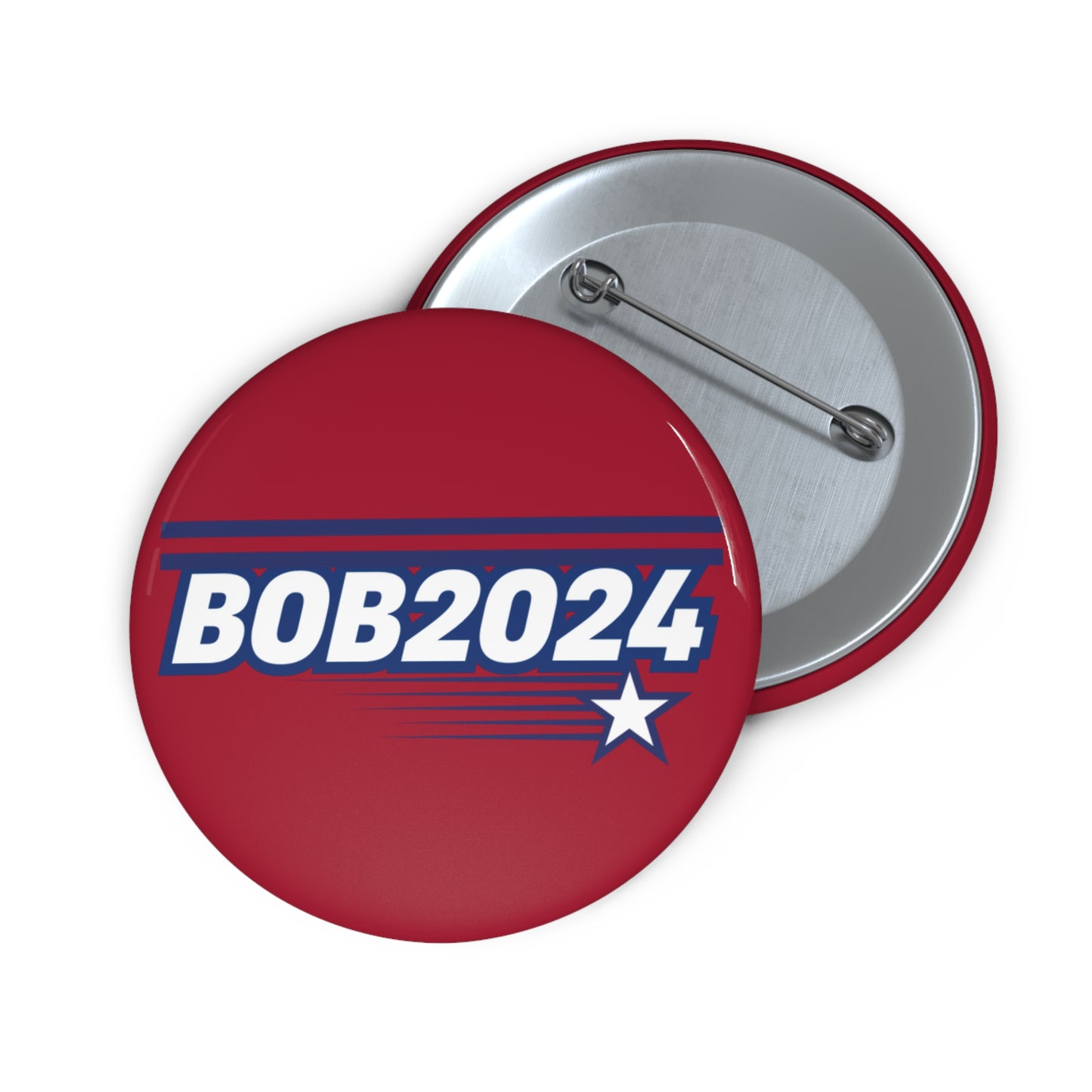 Custom BOB2024 pin buttons