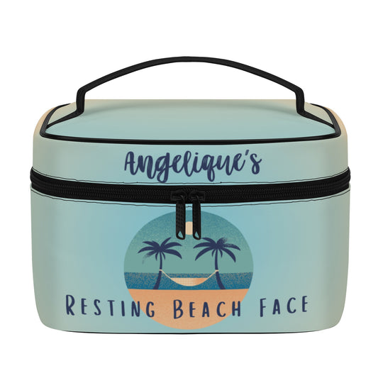 Personalized Beachy Cosmetics Case